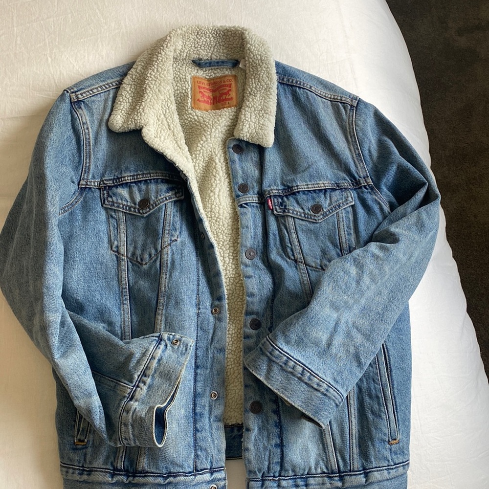 Men’s Levi’s Sherpa Lined Jean Jacket